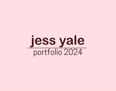 jess yale portfolio 2024
