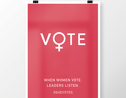 "Get Out The Vote" Poster Series
