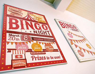 Bingo Night Poster Art