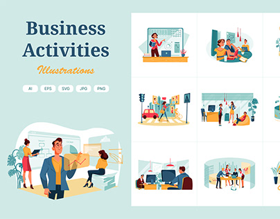 M330_ Business Illustration Pack