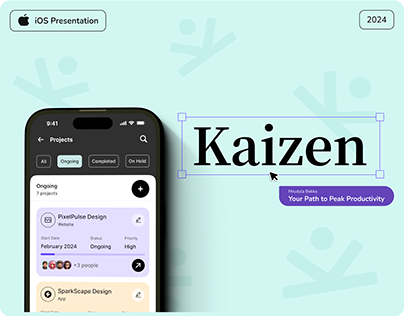 Kaizen: Productivity App | iOS App Design