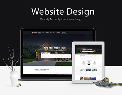 Realistic website Design