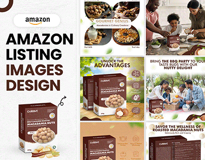 Amazon Infographics/Listing Images - BBQ Flavored Nuts