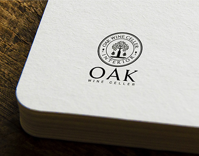 Logo for OAK WINE SELLER