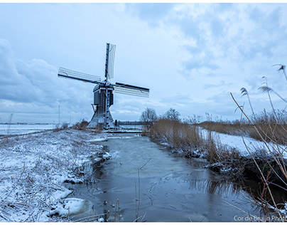 The Windmill in the Snow