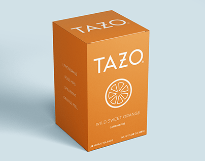 Tazo Tea Packaging Redesign