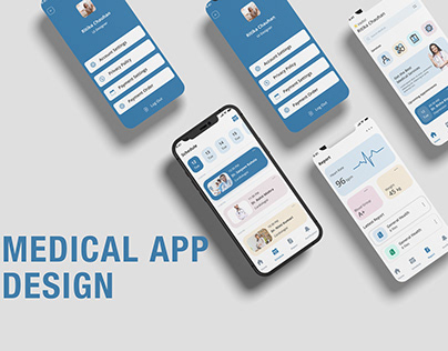 Medical App Design with prototype