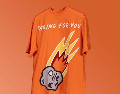 T-Shirt Design 'Falling for you'
