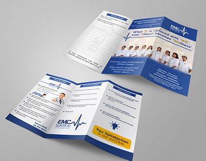 Trifold Brochure for Health Care
