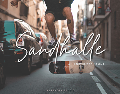 SANDHALLE FONT - Free Personal Use