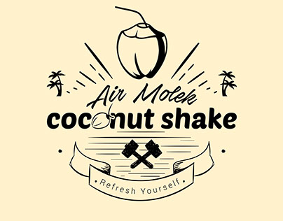 Air Molek coconut shake