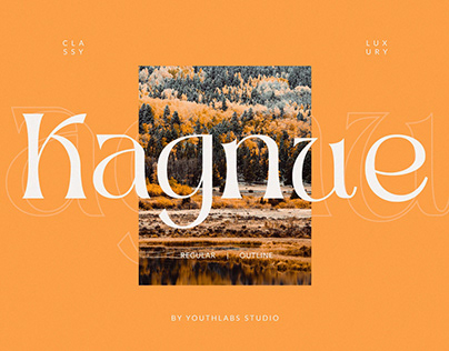 FREE | Kagnue Serif - Modern Classy Font
