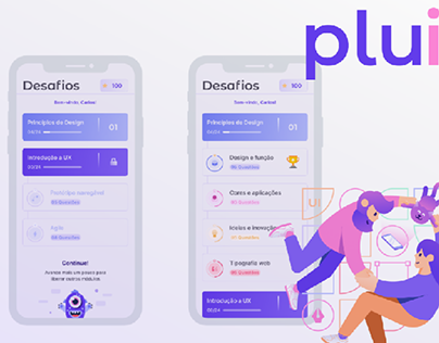 Plui - Projeto realizado através do curso uiBoost.