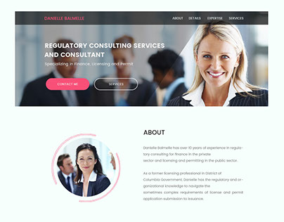Consulting Services Web Site