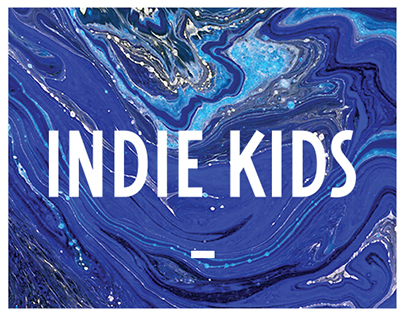 Identity for man`s clothes store «Indie Kids»