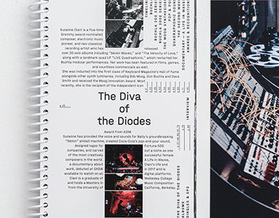 The Diva of the Diodes. Book about Suzanne Ciani
