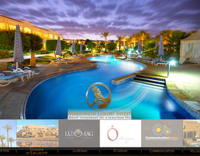 Webdesign Agence Immobiliere Marrakech Luxury