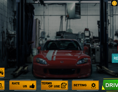 Drift Car ScreenShots & GUI: Game Design on Behance