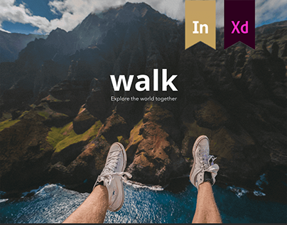 Walk app. Explore the world together.