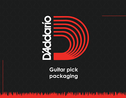 Guitar pick packaging