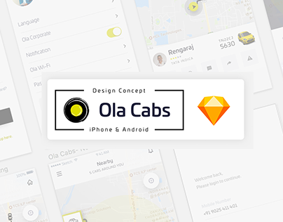 Ola Cab Redesign Concept
