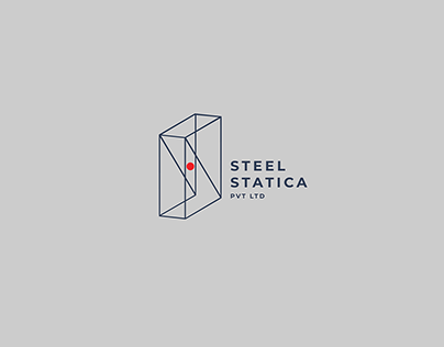 Steel Statica Logo Branding