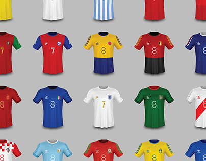 Conceptual International Football Shirt Design