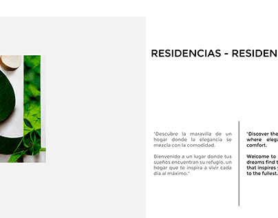 Residencias - Residences