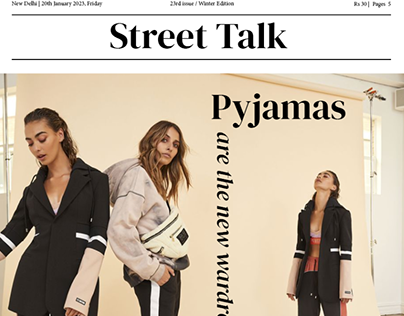 Fashion Journalism - Street talk