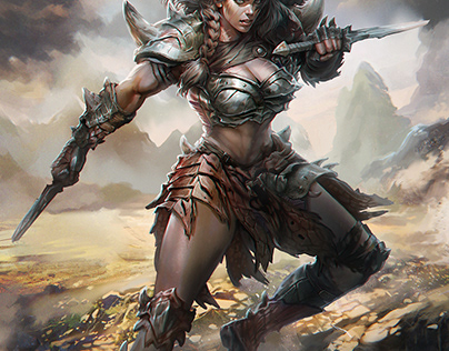 Shinayu Female Barbarian