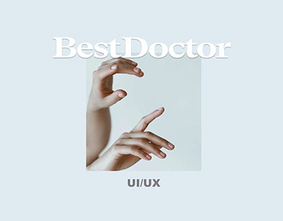 Best Doctors landind page ui/ux
