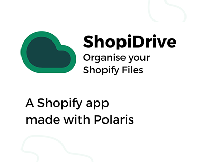 ShopiDrive - A Shopify app made with polaris