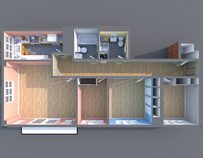 3D floor-plans