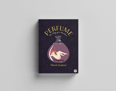 Perfume By Patrick Suskind book cover design