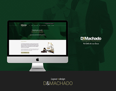 D&Machado Attorneys Website Layout