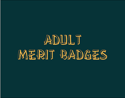 Adult Merit Badges
