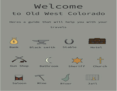 Pictograph Guide To Old West Colorado