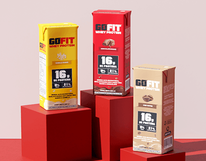 GoFit Whey Protein | Rebranding & Package Design