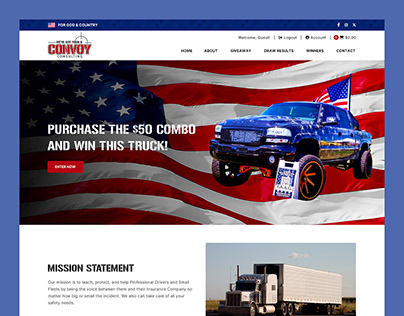 Convoy Consulting // Web Design