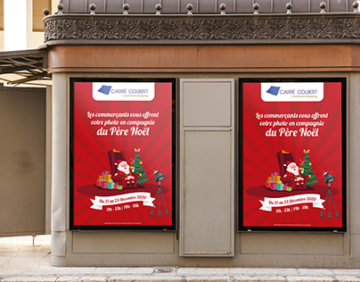 Affiche Opération marketing Noël