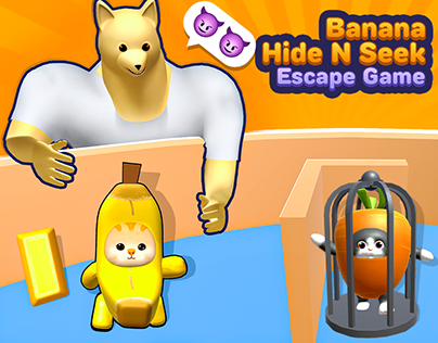 Banana Hide N Seek Escape Game - Complete Render - SS