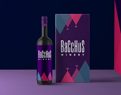 Project thumbnail - Bacchus Winery - Logo & Packaging Design