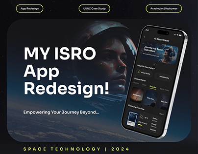 Project thumbnail - ISRO App | UI/UX Redesign