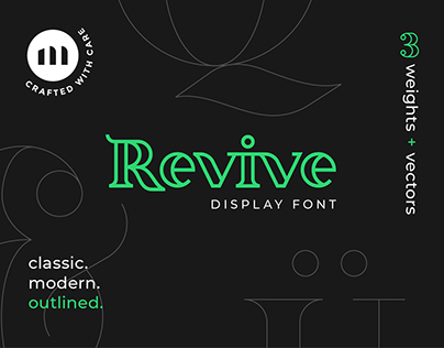 Revive Display Font