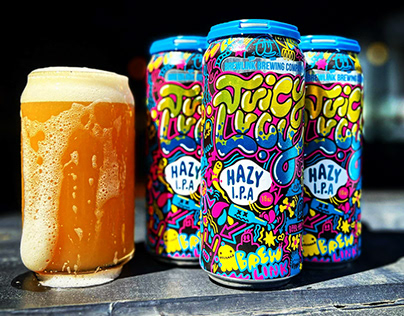 Brew Link Brewing Juicy Lucy Can Design
