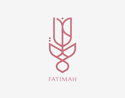 Fatima Arabic Logo Design (شعار عربي فاطمة)