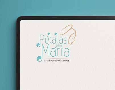 Logotipo | Pétalas para Maria - Ateliê