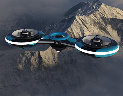 Drone design: Blue Drone