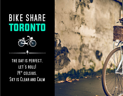 Diseño Web Bike Share Toronto