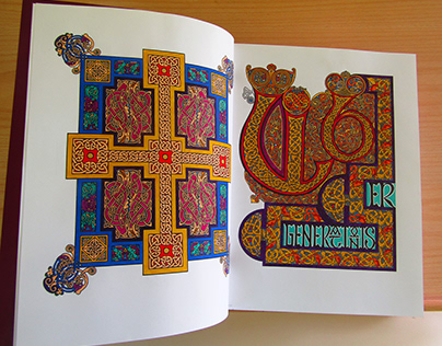 Matthew Carpet and Incipit page